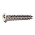 Midwest Fastener Sheet Metal Screw, #8 x 1-1/4 in, 18-8 Stainless Steel Flat Head Phillips Drive, 20 PK 35886